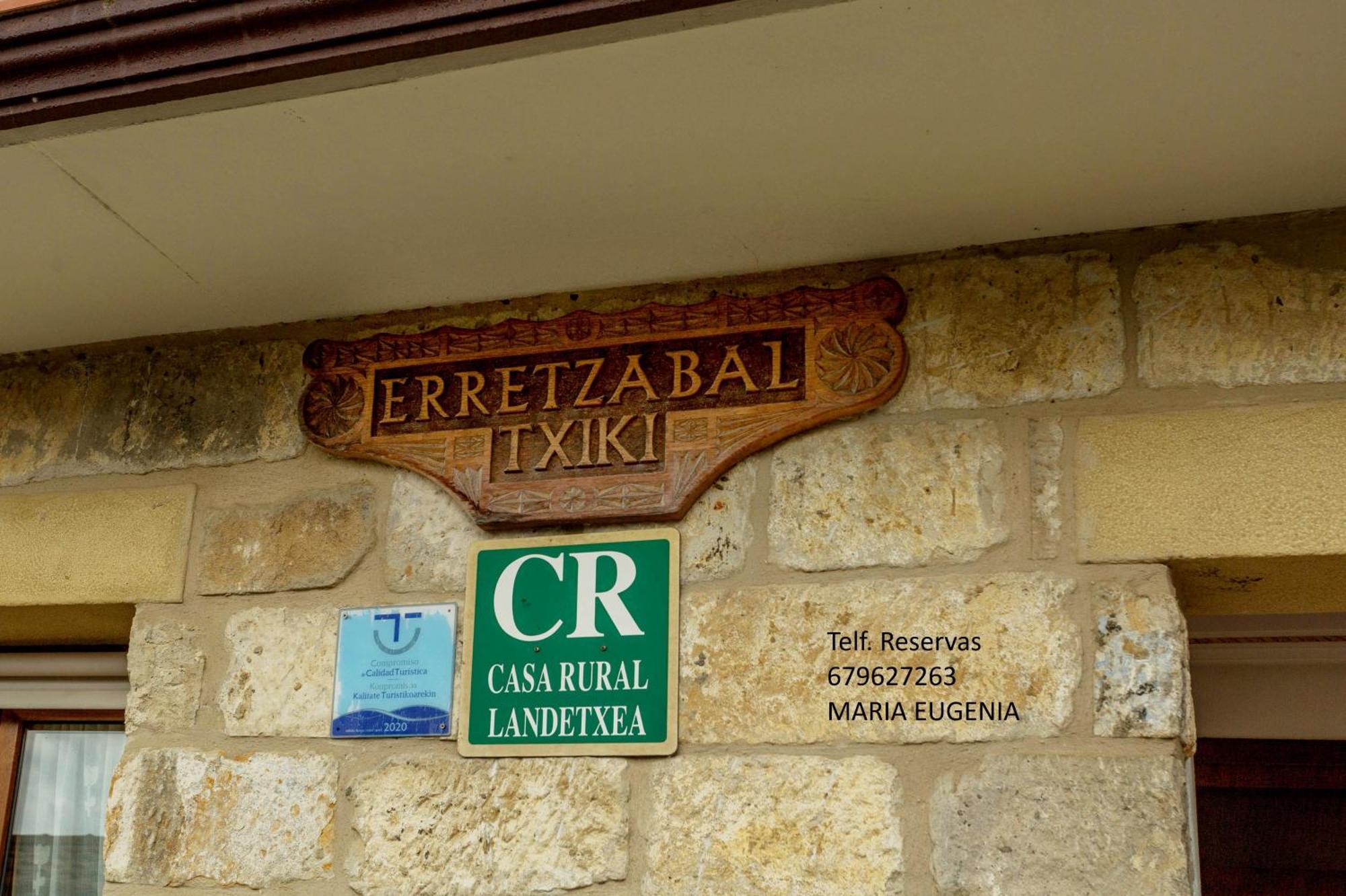 Casa Rural Erretzabal Txiki Orio Kültér fotó